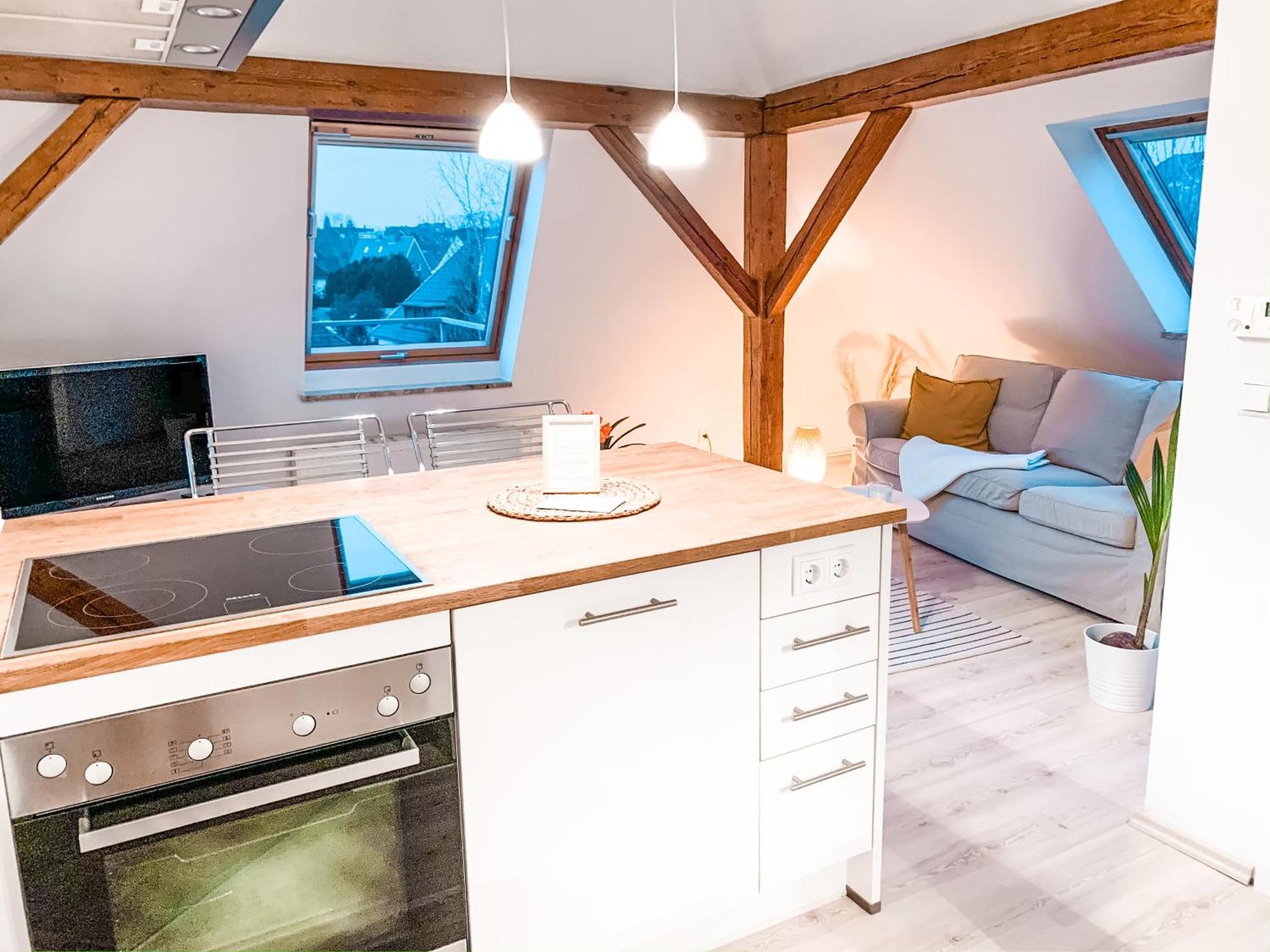 Stilvolle Dachgeschosswohnung In Duesternbrook 基尔 外观 照片